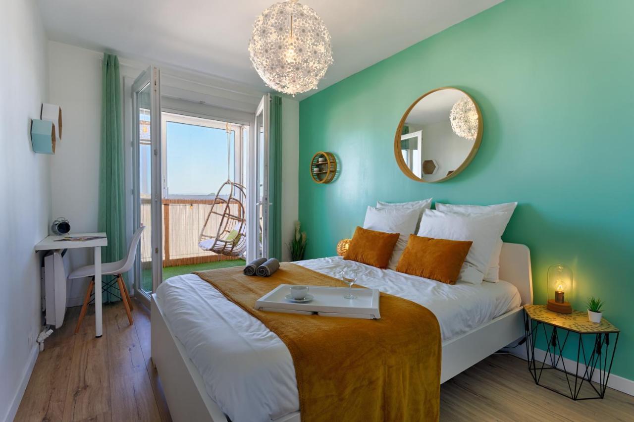 Smile Home-Nid Panoramique Vue Wow ! Spadeco - Loungezen - Terrasse Ensoleillee - Arrivee Autonome - Netflix - Emplacement Ideal - Lumineux - Renove A Neuf - Wifi Fibre - مونبيلييه المظهر الخارجي الصورة
