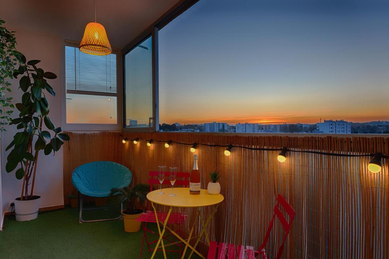 Smile Home-Nid Panoramique Vue Wow ! Spadeco - Loungezen - Terrasse Ensoleillee - Arrivee Autonome - Netflix - Emplacement Ideal - Lumineux - Renove A Neuf - Wifi Fibre - مونبيلييه المظهر الخارجي الصورة