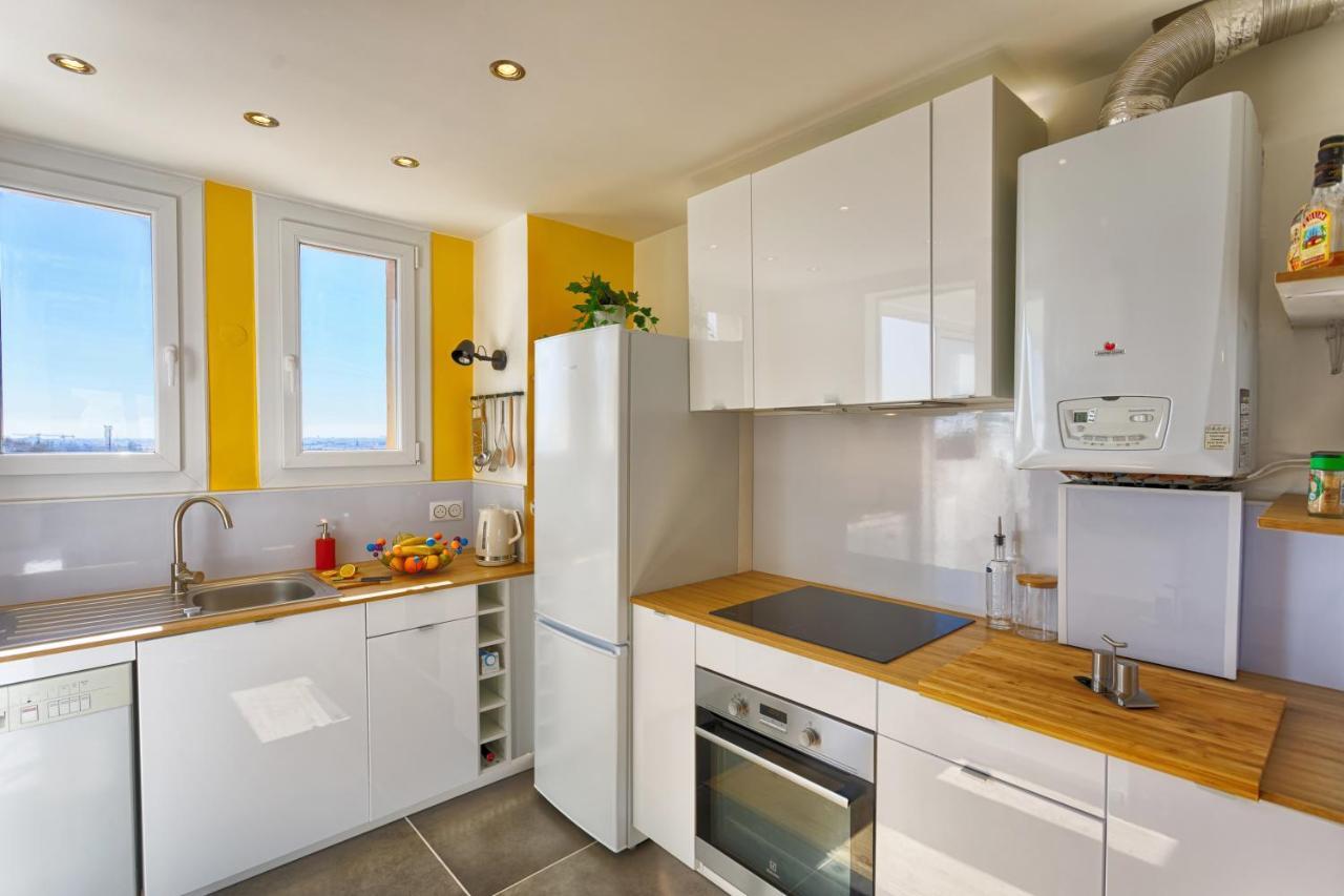 Smile Home-Nid Panoramique Vue Wow ! Spadeco - Loungezen - Terrasse Ensoleillee - Arrivee Autonome - Netflix - Emplacement Ideal - Lumineux - Renove A Neuf - Wifi Fibre - مونبيلييه المظهر الخارجي الصورة